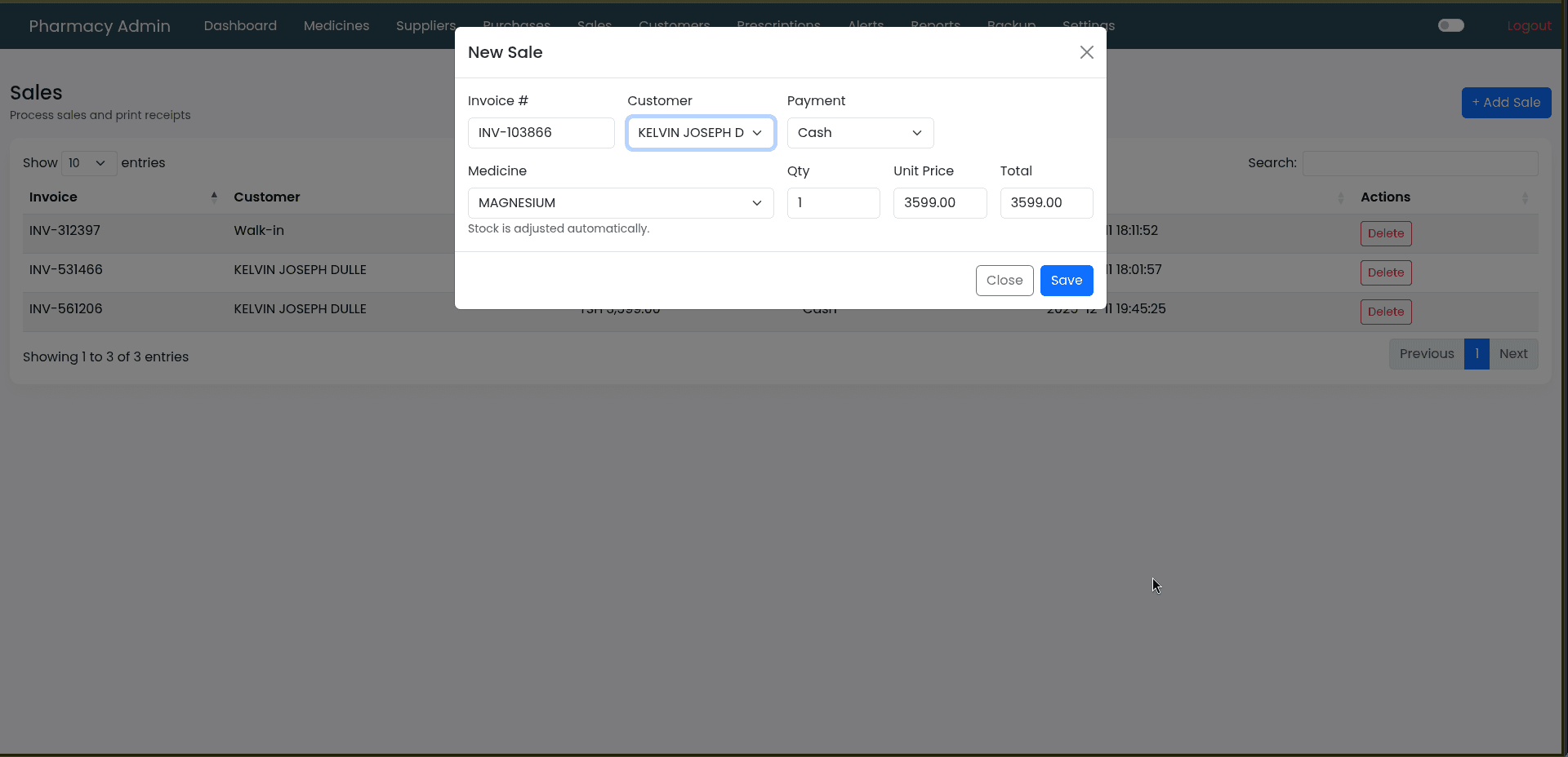 PROFESSIONAL MINI PHARMACY MANAGEMENT SYSTEM - Image 2