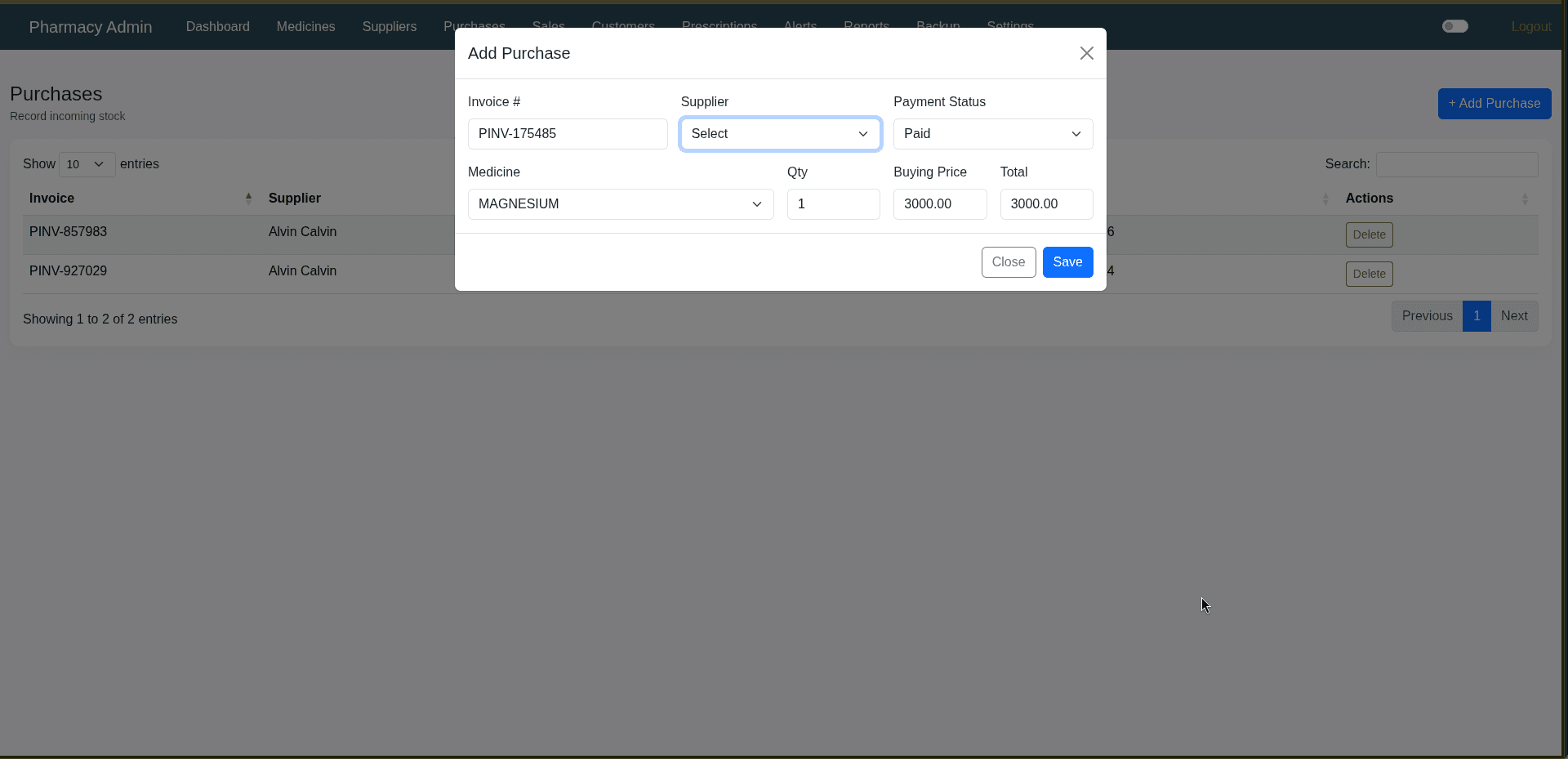 PROFESSIONAL MINI PHARMACY MANAGEMENT SYSTEM - Image 3